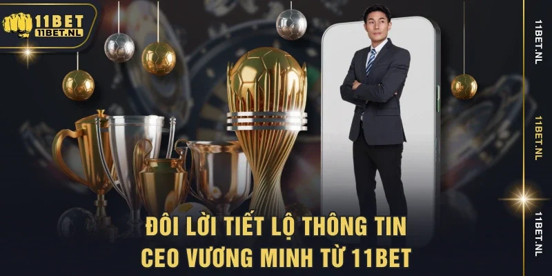 Đôi lời tiết lộ thông tin CEO Vương Minh từ 11bet