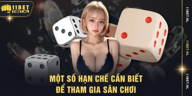 Một số hạn chế cần biết để tham gia sân chơi