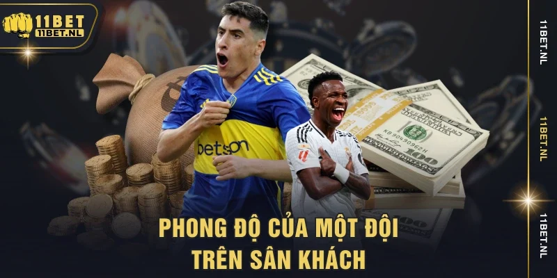 Phong độ của một đội trên sân khách