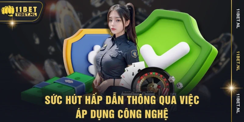 Sức hút hấp dẫn thông qua việc áp dụng công nghệ